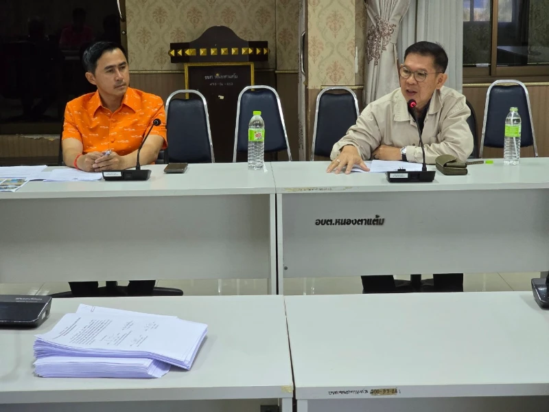ประชุมแนวทางการส่งมอบระบบกระจายน้ำพลังงานแสงอาทิตย์ โครงการบริหารจัดการดินและน้ำ ทั้งบนดินและใต้ดิน