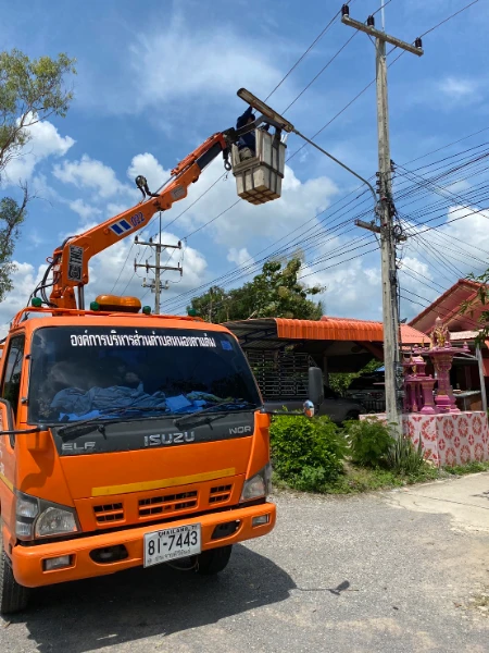 ซ่อมบำรุงไฟส่องสว่าง หมู่ที่ 7 บ้านหนองยิงหมี