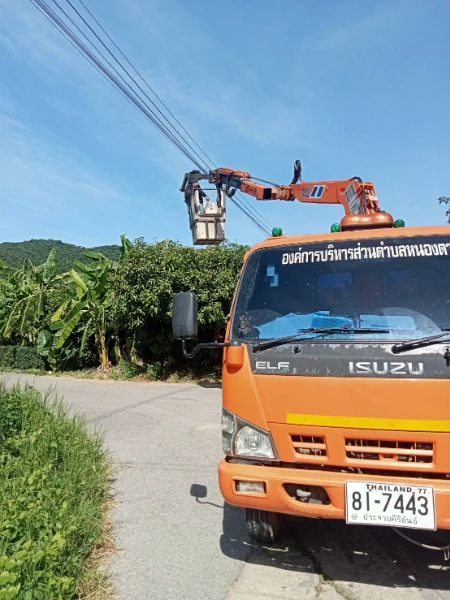 ซ่อมบำรุงระบบส่องสว่าง หมู่ที่ 2 และ หมู่ที่ 6