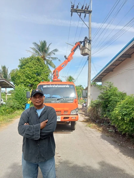 ซ่อมบำรุงระบบไฟส่องสว่าง หมู่ที่ 4 บ้านต้นไทร และหมู่ที่ 5 บ้านห้วยพลับ