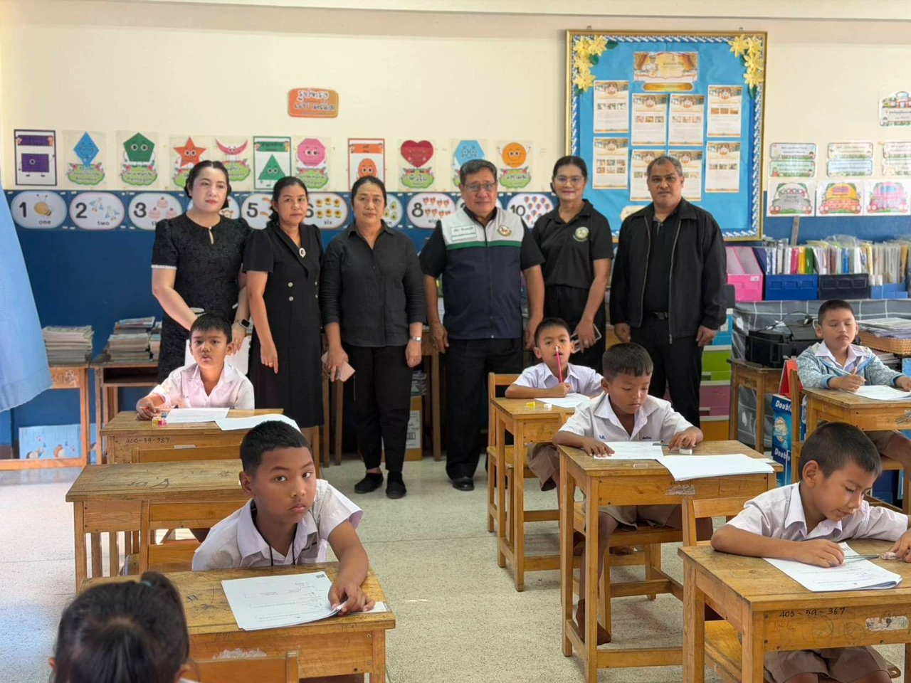 สอบการประเมินความสามารถด้านการอ่านของผู้เรียน (Reading Test : RT) ของนักเรียนชั้นประถมศึกษาปีที่ 1 ปีการศึกษา 2568 ณ โรงเรียนบ้านหนองตาแต้ม