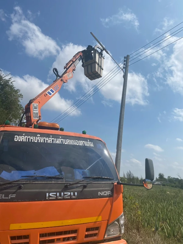 ซ่อมแซมและบำรุงรักษาระบบไฟส่องสว่างสาธารณะ ในพื้นที่หมู่ที่ 7 บ้านหนองยิงหมี