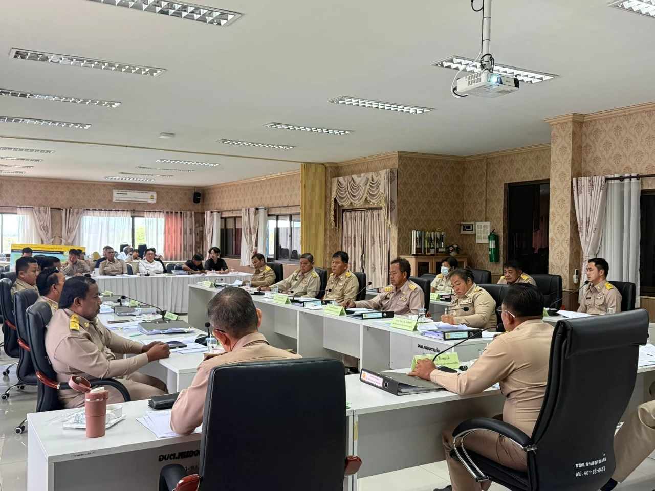 ประชุมสภาองค์การบริหารส่วนตำบลหนองตาแต้ม สมัยสามัญ สมัยที่ 2 ประจำปี พ.ศ. 2569